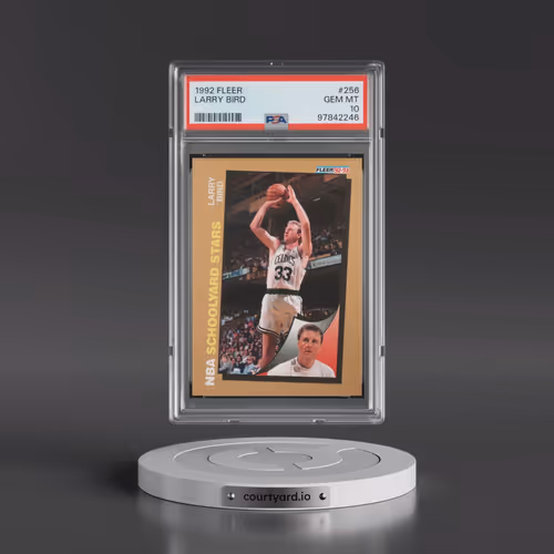 1992 Fleer #256 Larry Bird (PSA 10 GEM MINT)