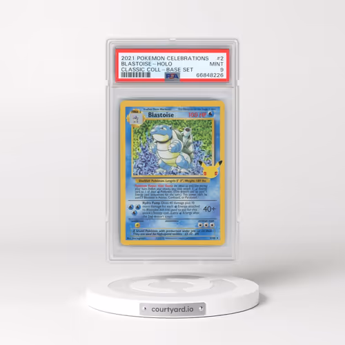2021 Pokémon Celebrations Classic Collection #2 Blastoise - Holo (PSA 9 MINT)
