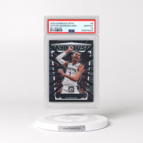 2023 Panini Donruss Optic My House #6 Victor Wembanyama (PSA 10 GEM MINT)