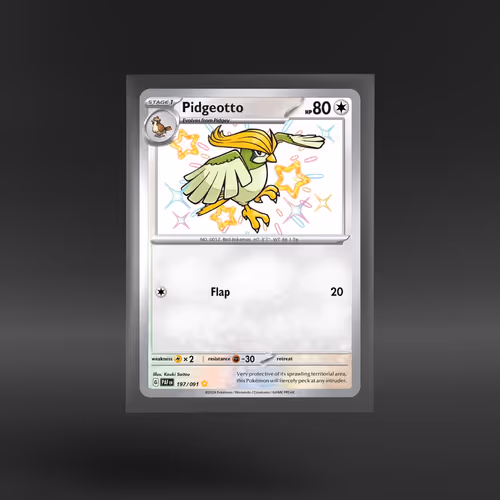 Paldean Fates #197/091 Pidgeotto