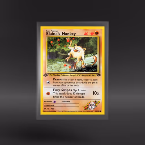 Gym Challenge #63/132 Blaine's Mankey