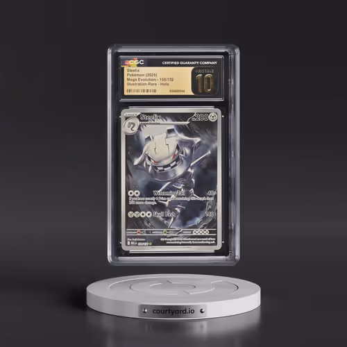 2025 Mega Evolution - MEG EN #150/132 Steelix - Illustration Rare Holo (CGC 10 PRISTINE)