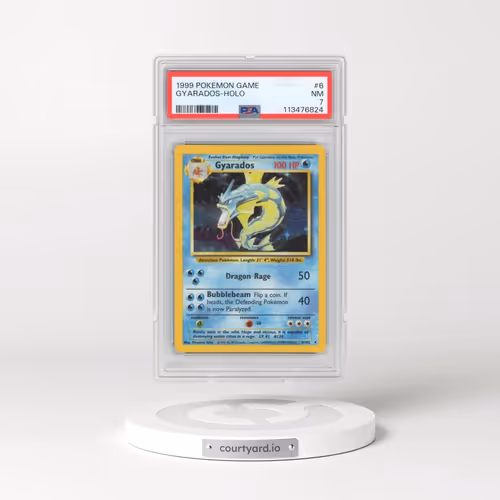 1999 Pokémon Game #6 Gyarados - Holo (PSA 7 NM)