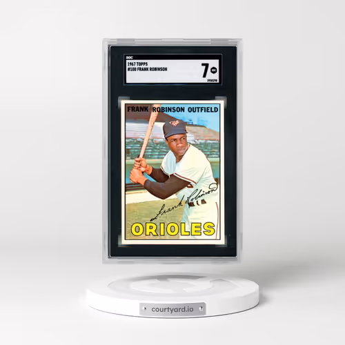 1967 Topps #100 Frank Robinson (SGC 7 NM)