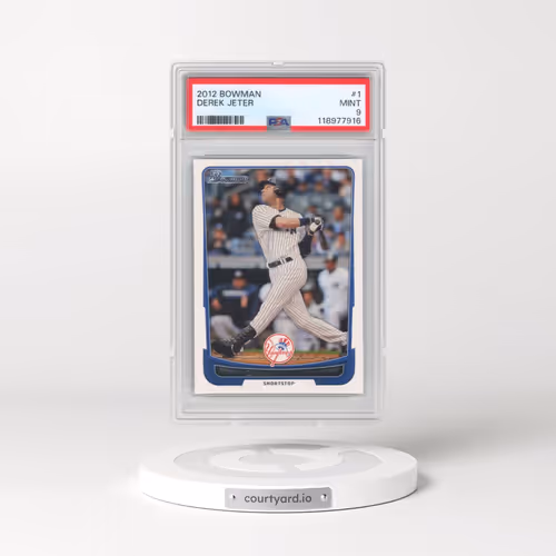 2012 Bowman #1 Derek Jeter (PSA 9 MINT)