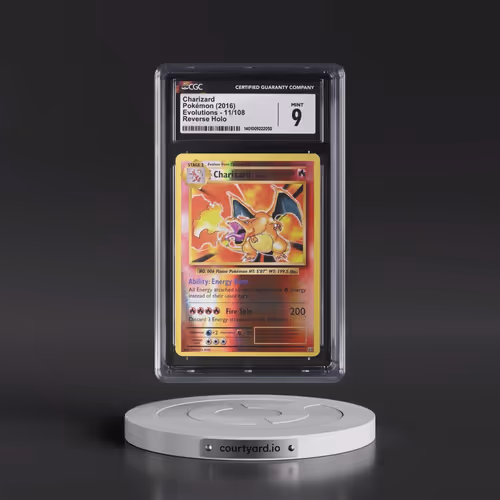 2016 Evolutions #11/108 Charizard - Reverse Holo (CGC 9 MINT)