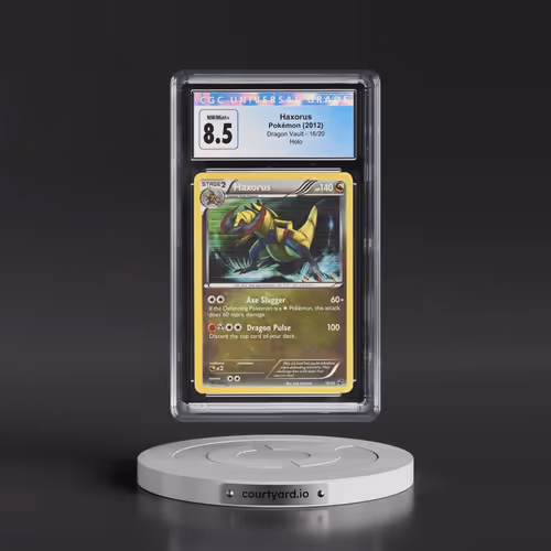 2012 Dragon Vault #16/20 Haxorus - Holo (CGC 8.5 NM-MT+)