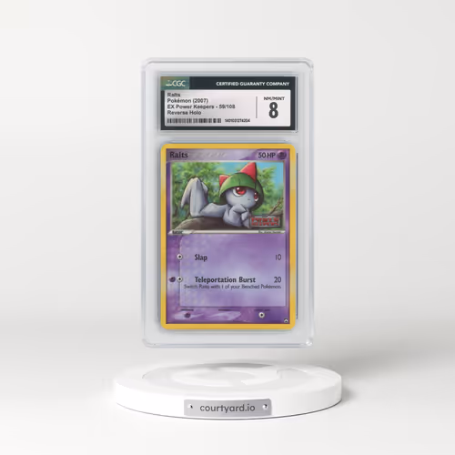2007 EX Power Keepers #59/108 Ralts - Reverse Holo (CGC 8 NM-MT)