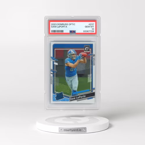 2023 Panini Donruss Optic #237 Sam LaPorta (PSA 10 GEM MINT)