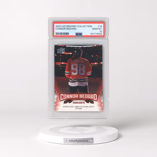 2023 Upper Deck Connor Bedard Collection #19 Connor Bedard (PSA 10 GEM MINT)