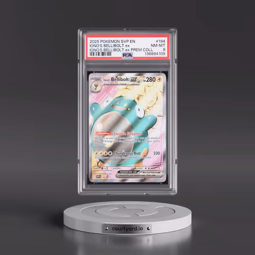 2025 Pokémon Svp EN-SV Black Star Promo #194 Iono's Bellibolt EX - Holo Iono's Bellibolt EX Premium