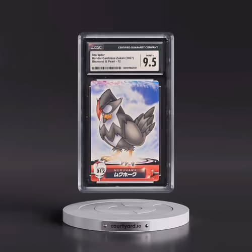 2007 Diamond & Pearl #12 Staraptor (CGC 9.5 MINT+)