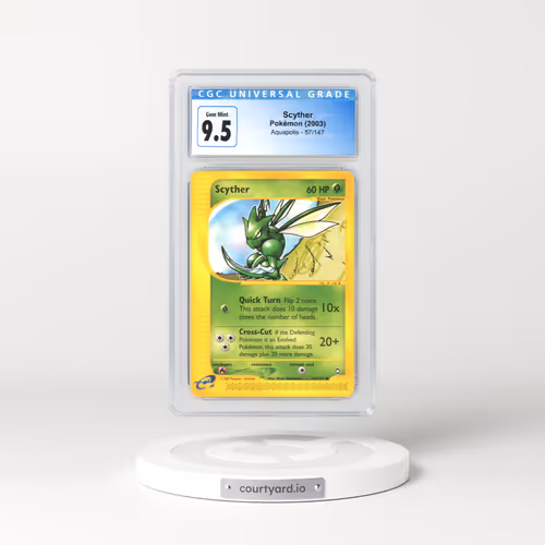 2003 Aquapolis #57/147 Scyther (CGC 10 GEM MINT)