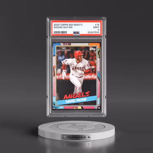 2023 Topps 582 Montgomery Set #10 Shohei Ohtani (PSA 9 MINT)