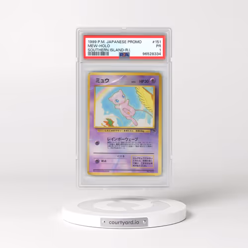 1999 Pokémon Promo Southern Islands #151 Mew - Holo Southern Island-R.I. (PSA 1 PR)
