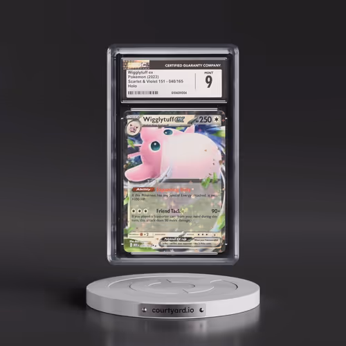 2023 Scarlet & Violet 151 - MEW EN #040/165 Wigglytuff ex - Holo (CGC 9 MINT)