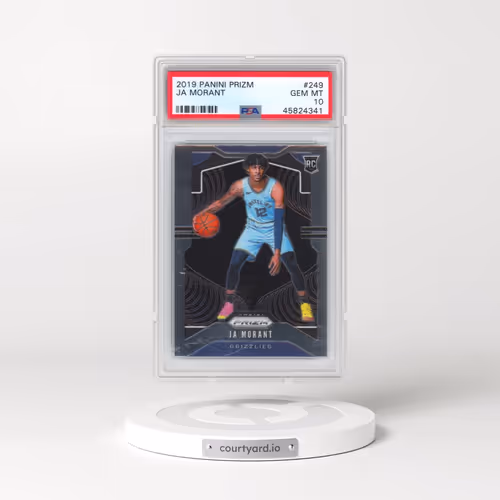 2019 Panini Prizm #249 Ja Morant (PSA 10 GEM MINT)