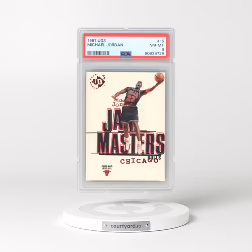 1997 UD3 #15 Michael Jordan (PSA 8 NM-MT)