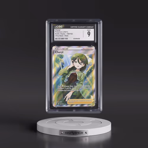 2021 Pokémon Sword & Shield Battle Styles #159 Cheryl - Full Art (CGC 9 MINT)