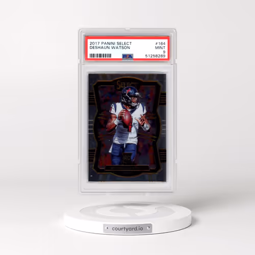 2017 Panini Select #164 Deshaun Watson (PSA 9 MINT)