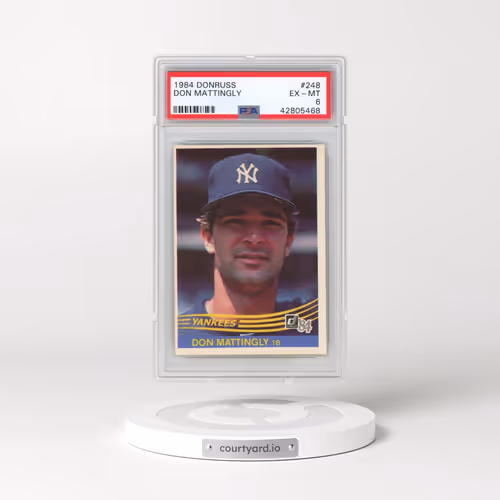 1984 Donruss #248 Don Mattingly (PSA 6 EX-MT)