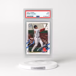 2021 Topps #26 Bobby Dalbec (PSA 9 MINT)