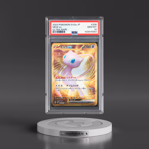 2023 Pokémon Sv2a-Pokemon 151 #208 Mew EX - Holo Ultra Rare (PSA 10 GEM MINT)