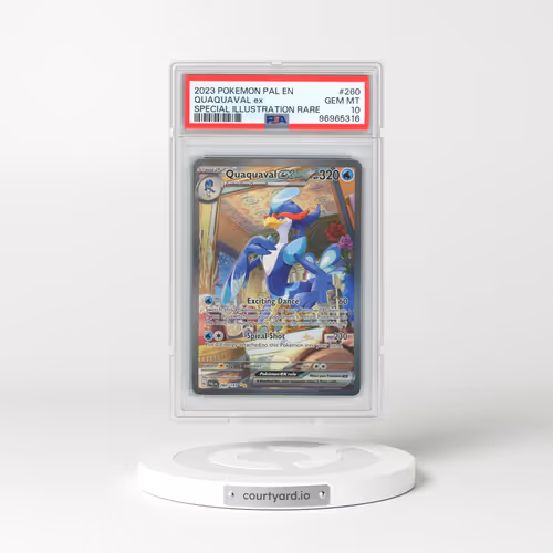 2023 Pokémon Pal EN-Paldea Evolved #260 Quaquaval EX - Holo Special Illustration Rare (PSA 10 GEM MINT)