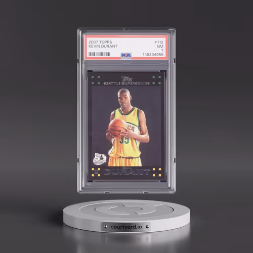 2007 Topps #112 Kevin Durant (PSA 7 NM)