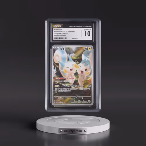 2023 Pokémon Sv1v-Violet EX #084 Pachirisu - Art Rare (CGC 10 GEM MINT)
