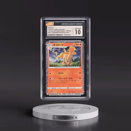 2023 Trading Card Game Classic - CLF, CLL, CLK #005/032 Rapidash - Charizard & Ho-Oh ex Deck - CLL H