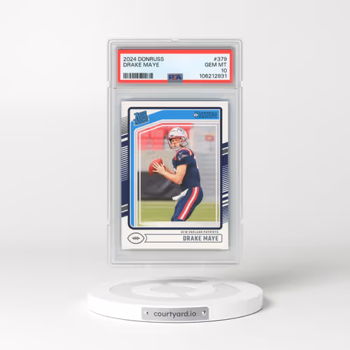2024 Panini Donruss #379 Drake Maye (PSA 10 GEM MINT)