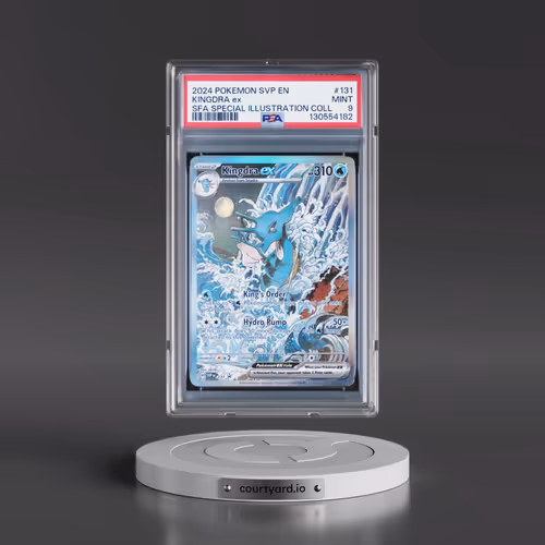 2024 Pokémon Svp EN-SV Black Star Promo #131 Kingdra EX - Holo Shrouded Fable Special Illustration C