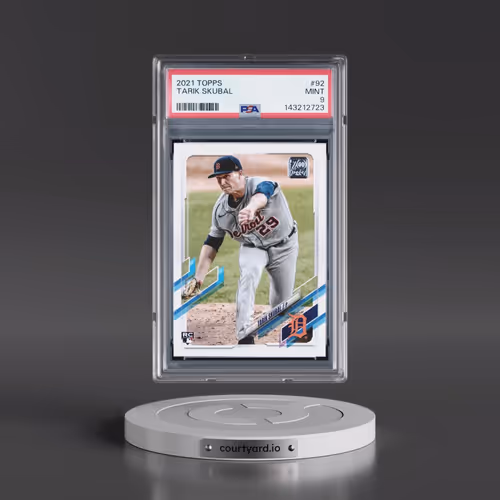 2021 Topps #92 Tarik Skubal (PSA 9 MINT)