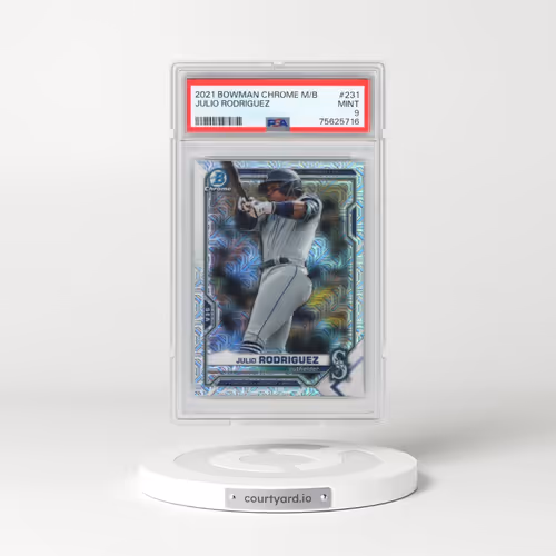 2021 Bowman Chrome Mega Box #231 Julio Rodriguez (PSA 9 MINT)
