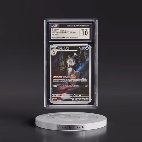 2024 Pokémon SV6-Transformation Mask #104 Froslass - Art Rare (CGC 10 GEM MINT)