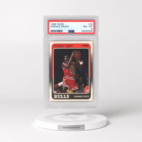 1988 Fleer #16 Horace Grant (PSA 8 NM-MT)