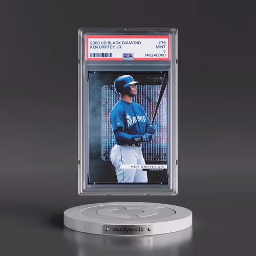 2000 U.D. Black Diamond #76 Ken Griffey Jr (PSA 9 MINT)