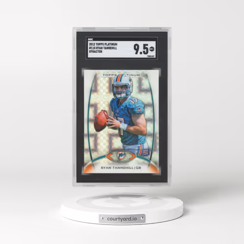 2012 Topps Platinum #110 Ryan Tannehill - Xfractor (SGC 9.5 MINT+)