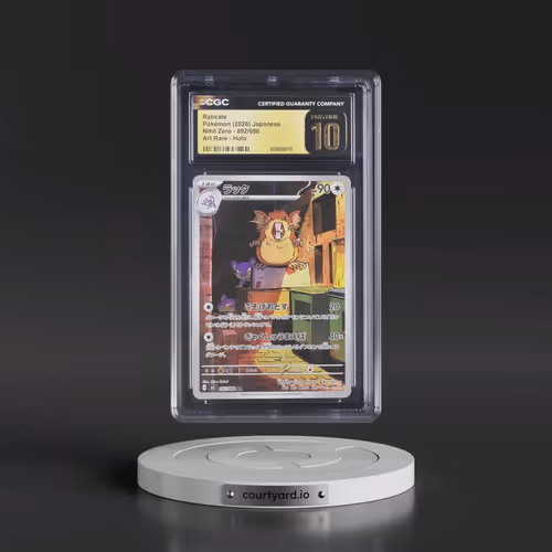 2026 Nihil Zero - M3 #092/080 Raticate - Art Rare Holo (CGC 10 PRISTINE)