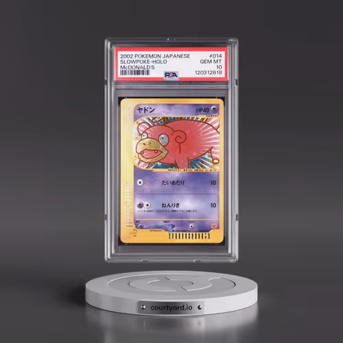 2002 Pokémon McDonald's #014 Slowpoke - Holo (PSA 10 GEM MINT)
