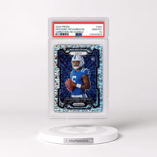 2023 Panini Prizm #304 Anthony Richardson - Variation-No Huddle (PSA 10 GEM MINT)