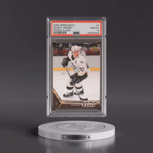 2005 Upper Deck Rookie Class #1 Sidney Crosby (PSA 8 NM-MT)