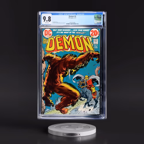 Demon #6 CGC 9.8 White Pages (DC Comics, 2/73) - Universal