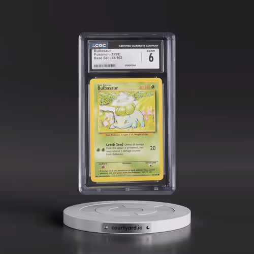 1999 Base Set #44/102 Bulbasaur (CGC 6 EX-NM)