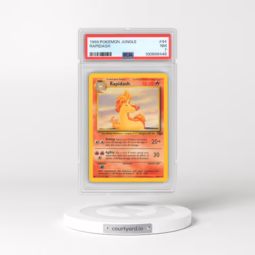 1999 Pokémon Jungle #44 Rapidash (PSA 7 NM)