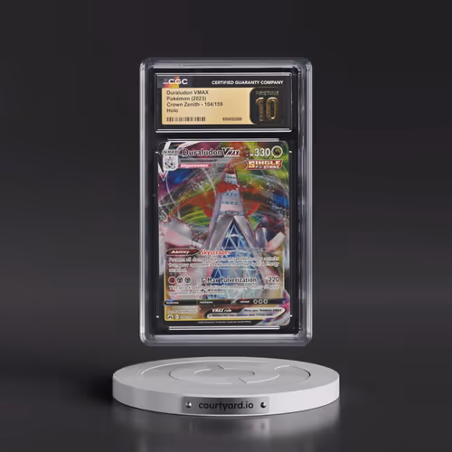 2023 Crown Zenith #104/159 Duraludon VMAX - Holo (CGC 10 PRISTINE)