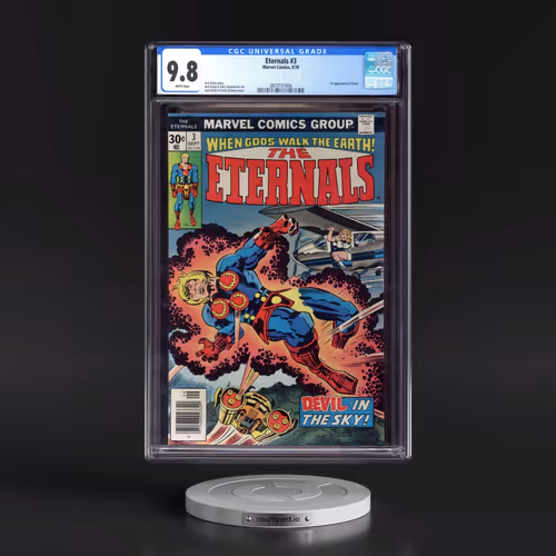 Eternals #3 CGC 9.8 White Pages (Marvel Comics, 9/76) - Universal