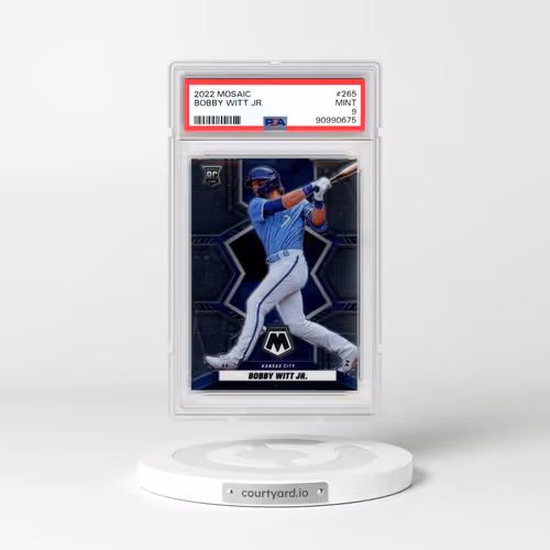 2022 Panini Mosaic #265 Bobby Witt Jr. (PSA 9 MINT)