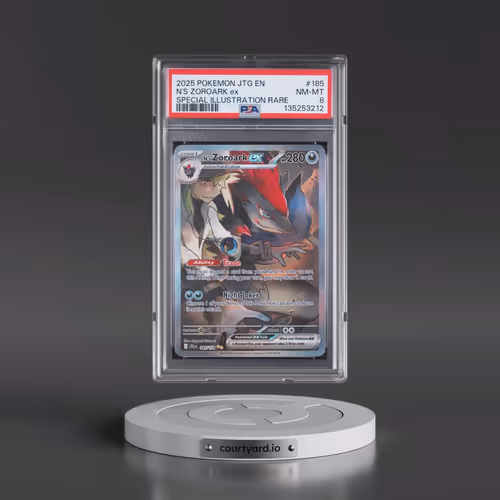 2025 Pokémon Jtg EN-Journey Together #185 N's Zoroark EX - Holo Special Illustration Rare (PSA 8 NM-
